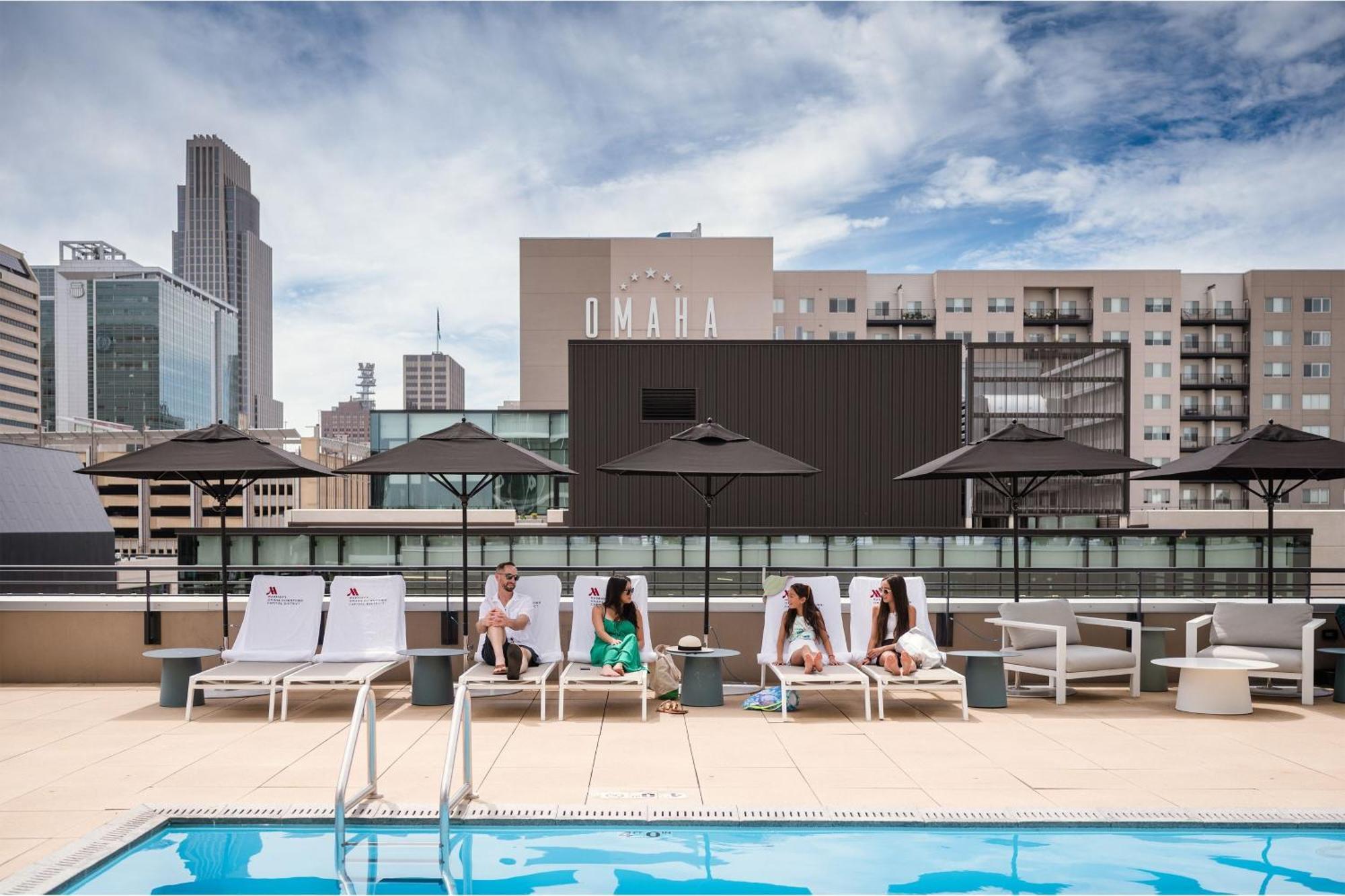 Omaha Marriott Downtown At The Capitol District Exterior foto